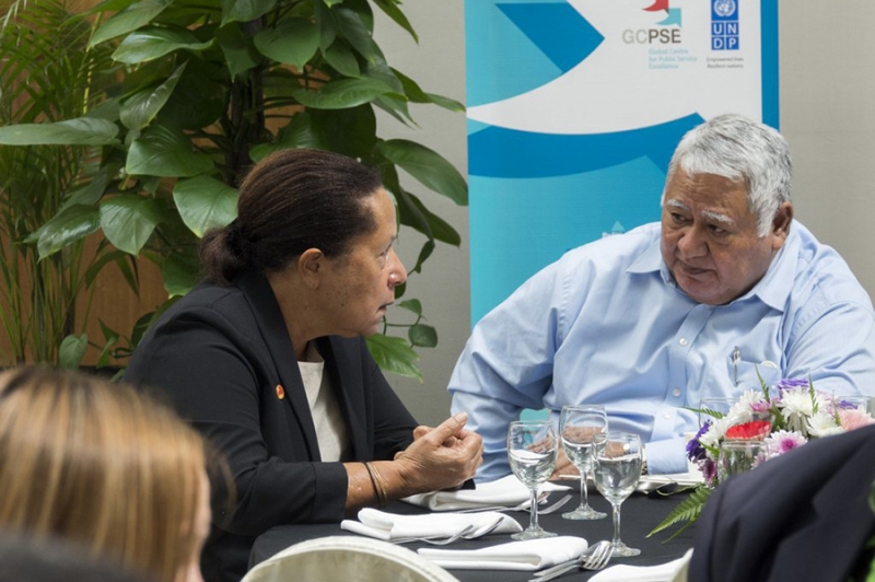 برنامج الأمم المتحدة الإنمائي مركز غوبال للتميز في الخدمة العامة (غبس) موريشيوس فوريزيتكسشانج (فسك)